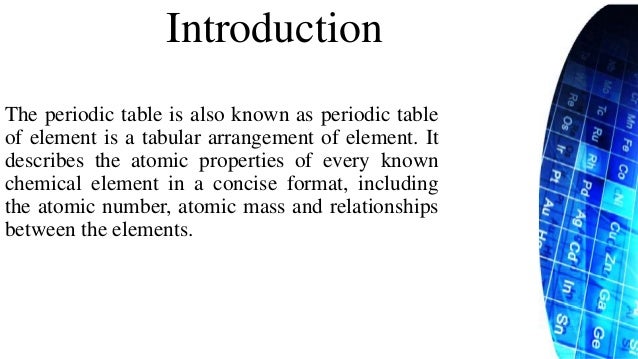 Essay on periodic table of chemical elements impact on human welfare 07 picture