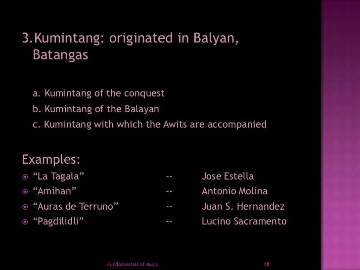 of molina composition 3 antonio music philippine Period in of history