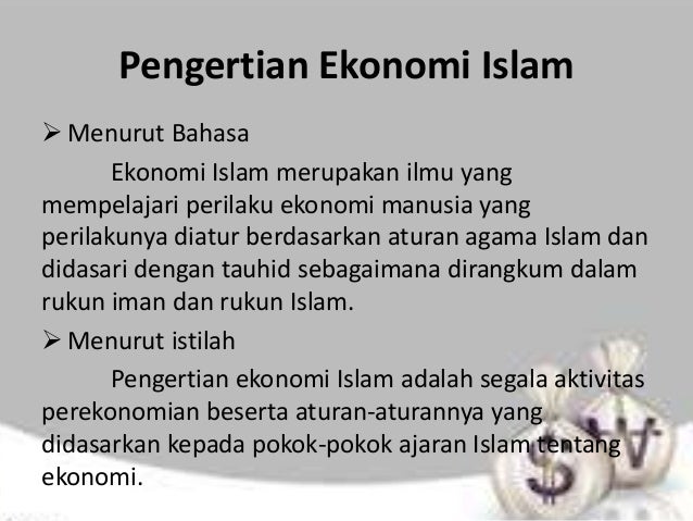 Periodisasi Perkembangan Ekonomi Islam Dan Konvensional