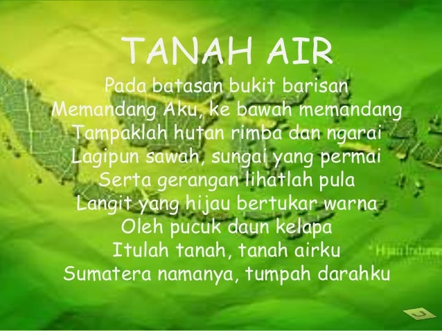 Contoh Soal Dan Materi Pelajaran 6 Contoh Pantun Cinta Tanah Air