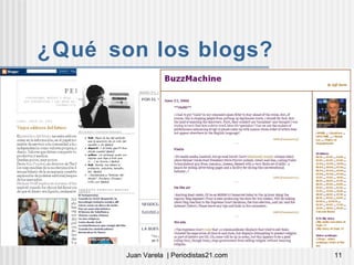 ¿Qué son los blogs? 