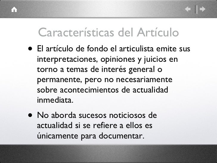 Géneros Periodísticos