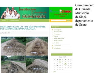 Corregimiento  de Granada Municipio  de Sincé. departamento  de Sucre  http://inedugra.wordpress.com/ 