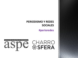 #perioredes

 