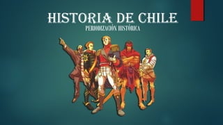 HISTORIA DE CHILE
PERIODIZACIÓN HISTÓRICA
 