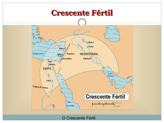 Crescente Fértil O Crescente Fértil 