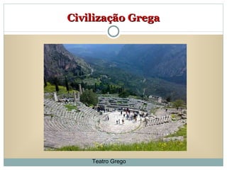 Civilização Grega Teatro Grego 