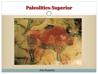 Paleolítico Superior Arte Rupestre 