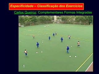 Especificidade – Classificação dos Exercícios
Carlos Queiroz: Complementares Formas Integradas

 
