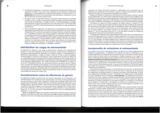 La variaci6n es uno de los componentes clavesy necesarios para inducir adaptaciones en
respuesta al entrenamiento. La adquisici6n de destrezas, asf como el rendimiento, se in-
crementa rapidamente al comienzo de las nuevas tareas, pero seralentiza si se repite durante
mucho tiempo el mismo plan de entrenamiento o identica estructura de las cargas (51).
Stoneycolaboradores (86) sugirieron que la falta devariaci6n del entrenamiento provoca un
programamenotono de sobreentrenamiento.Estoocurre cuando el mismo estimulo de
trabajo seemplea regularmente durante largos penodos de tiempo; al final, esto determinara
la reducci6n o el estancamiento en meseta del rendimiento, situaci6n que puede asimilarse
como una forma de sobreentrenamiento. En apoyo de esta afirmaci6n, O'Toole (69) sugiri6
que el grado de monotonfa en el plan de entrenamiento se relaciona significativamente con
el deterioro del rendimiento.
La periodizaci6n del entrenamiento no solo disminuye la monotonfa o el aburrimiento
en el trabajo sino tambien las secuencias de las fases que lo componen, de tal modo que
las adaptaciones morfofuncionales se construyen unas sobre otras induciendo, al final,
unas adaptaciones fisiol6gicas mayores. Zatsiorsky ( 101) sugiri6 que la periodizaci6n
esun acto equilibrado entre la variaci6n de entrenamientoy su estabilidad (monotonfa o
repetici6n). Portanto, cuando se considera la periodizad6n, lavariaci6n del entrenamiento
es de una importancia fundamental (72, 82, 89). Las adaptaciones 6ptimas se logran en
respuesta a la variaci6n sisternatica de las cargas de trabajo y su contenido. Si la variaci6n
que se establece es inadecuada, y el programa es mon6tono, el rendimiento no va a ser
6ptimo. Esto ocurre cuando el sistema nervioso no se ha sobrecargado lo suficiente como
para estimular las adaptadones fisiol6gicas (86, 89).
En el plan de trabajo, las variaciones pueden incorporarse a muchos niveles. A nivel de
microciclo, se pueden afiadir modificando el volumen de entrenamiento, la intensidad,
la frecuencia y la selecci6n de ejercicios. Normalmente, si en el microciclo se plantea una
elevada variaci6n en los parametros de carga, se mantiene mas estable la selecci6n de los
ejercicios;por otro lado, silos primeros son mas estables, es la segunda la que sevarfa mas.
La variaci6n de los ejercicios y los parametros de la carga se construye bajo el concepto
metodol6gico de periodizaci6n del entrenamiento. Por ejemplo, para desarrollar fuerza
lncorporaci6n de variaciones al entrenamiento
Apoyando esta ultima afirmaci6n, Kraemer y colaboradores (57) encontraron que las
diferencias de rendimiento entre hombres y mujeres se redujo sustancialmente cuando se
establecieron planes de entrenamiento apropiados para mujeres.
Despues de estudiar los rendimientos anaer6bicos de la elite (esprint, nataci6n, patinaje
develocidad) desde 1952 a2006, Seilerycolaboradores (80) concluyeronque lasdiferenciasde
rendimiento entre hombres y mujeres disminuyeron inicialmente, pero recientemente estas
han cesado de igualarse. Cheuvront y colaboradores (19) describieron una tendencia similar
al compararvariables de ambos generos en el rendimiento de las carrerasde distancias largas.
Las mujeres son capaces de tolerar programas de trabajo extensos e intensos (17). En
efecto,Cao ( 17) sugiri6 que las mujeres pueden manejar elevados vohimenes de intensidad
de entrenamiento de resistencia igual que sus hom6logos varones. Sin embargo, hay que
ser cauto en la valoraci6n de estos datos ya que las deportistas tienen areas especfficas
que necesitan trabajarse. Por ejemplo, tienden a ser mas debiles en la parte superior del
cuerpo (17, 28) y la musculatura del tronco (17). Por ello deben incluirse en el trabajo de
las deportistas mas ejercicios para fortalecer dichas areas.
La respuesta del rendimiento de las deportistas durante las fasesdel ciclo menstrual parece
ser muy individualizada (99). La literatura cientffica sugiere que, en la mayorfa de los casos,
no afectaal rendimiento aer6bico maxima y submaximo (53), ni al rendimiento anaer6bico
(14, 53). Sin embargo, los estudios sugieren que la regulaci6n termica esta comprometida
durante la fase lutefnica, en la que seproduce el incremento de la temperatura del segmento
medio (53). Estopuede constituirun problema importante para las mujeres que se ejercitan
o entrenan durante mucho tiempo en condiciones de calor y humedad.
51
Principios del entrenamiento
Consideraciones sobre las diferenciasde genero
~as.d_ifere~cia~,de genera pueden tener una funci6n importante en el rendimiento y la
individualizacion de las adaptaciones de entrenamiento. Losnifios y nifias prepubescentes
son m~Y_ ~imilares en altura, peso, perfmetros, volumen 6seo y pliegue cutaneo (99). Tras
la apancion de la pubertad, ambos comienzan a desarrollar diferencias sustanciales en sus
atributos fisicos. Las nifias tienden a tener niveles mas elevados de grasa corporal, menor
cantidad de masa libre de grasa y una masa corporal total mas ligera (99). Desde la pers-
pectiva del rendimiento, esta claro que hombres y mujeres difieren en masa muscular y
fuerza (29, 35, 54, 93), en potencia y capacidad aer6bicas (36, 64) yen capacidad aer6bica
maxima (3, 19, 20, 24, 81).
Algunosinvestigadoressugierenque lasdiferenciasde genera estan relacionadas con factores
anat6micos y biomecanicos (60, 66), mientras que otros sugierenque las experienciasde entre-
namiento y el acceso a un trabajo especializado explican parcialmente tales diferencias (60).
lndividualizarlas cargas de entrenamiento
La habilidad de adaptarse a una carga de entrenamiento depende de la capacidad del
individuo. Como se ha resefiado en la secci6n precedente, muchos factores contribuyen a
la respuesta individualizada del deportista a las cargas de trabajo y a las progresiones: la
historia del entrenamiento, el estado de salud, el estres de la vida, la edad cronol6gica,
la edad biol6gica y la edad de entrenamiento. Imitar simplemente los planes de trabajo de
los competidores de elite no generara altos niveles de rendimiento (89). En lugar de ello, er
entrenador ha de dirigir las necesidades y capacidades de su deportista mediante el desarrollo
de un programa individualizado; esto requiere observaciones detalladas de su pupilo, de
su tecnica y habilidades practicas, sus caracterfsticas fisicas y sus puntos fuertes y debiles.
Como se tratara mas adelante en este capftulo, en la secci6n que se ocupa de los modelos de
entrenamiento, los test peri6dicos del deportista le permitiran desarrollar planes de entre-
namiento mas especfficose individualizados. Si los deportistas se encuentran practicamen-
te en el mismo nivel de desarrollo y fase de entrenamiento, puede ser necesaria una menor
individualizaci6n del plan de trabajo (89).
• La historia de entrenamiento: La historia de entrenamiento del deportista influye en su
capacidad de trabajo. Uno que ya haya asumido un entrenamiento multilateral
significativo es mas probable que tenga mas desarrollado su potencial fisico y su
preparacion para afrontar un entrenamiento mas estimulante, comparado con uno
que no haya sido entrenado de igual modo.
• El estado de salud: Un deportista enfermo o lesionado tendra reducida su capacidad
de trabajo y, por lo comun, no sera capaz de tolerar las cargas de entrenamiento pres-
critas. El tipo de enfermedad, o el grado de lesion, y sus bases fisiol6gicas convergen
para determinar la cargade entrenamiento que puede tolerar (89). El entrenador debe
monitorizar el estado de salud del deportista para determinar la carga apropiada de
entrenamiento.
• Estres y porcentaje de iecuperacion: Con frecuencia, la capacidad para tolerar cargas de
entrenamiento esta relacionada con todos los factores estresantes con los que tropieza
el deportista (89). Losfactores estresantes de cualquier Indole se consideran sumato-
rios, y aquellos que imponen una elevada exigencia al deportista pueden modificar
su capacidad para tolerar las cargas de trabajo (92). Por ejemplo, un periodo escolar
duro, el trabajo o las actividades familiares tambien pueden afectarla. Los viajes de
trabajo, la universidad o el entrenamiento pueden contribuir, aun mas, a los niveles
de estres. Los entrenadores deben tener en cuenta estos factores y, en consecuencia,
ajustar la carga de entrenamiento. Por ejemplo, en tiempos de estres elevado, como
la epoca de examenes academicos, lo deseable es reducirla.
Periodizaci6n
50
 