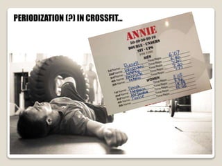 PERIODIZATION (?) IN CROSSFIT... 
 