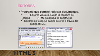 HTML, CSS creacion de pagina web con estilo | PPTX