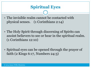 Period of spiritual instruction realms of the prophetic | PPTX