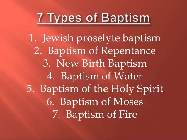 Period of the spiritual instruction baptism