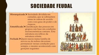 SOCIEDADE FEUDAL
 