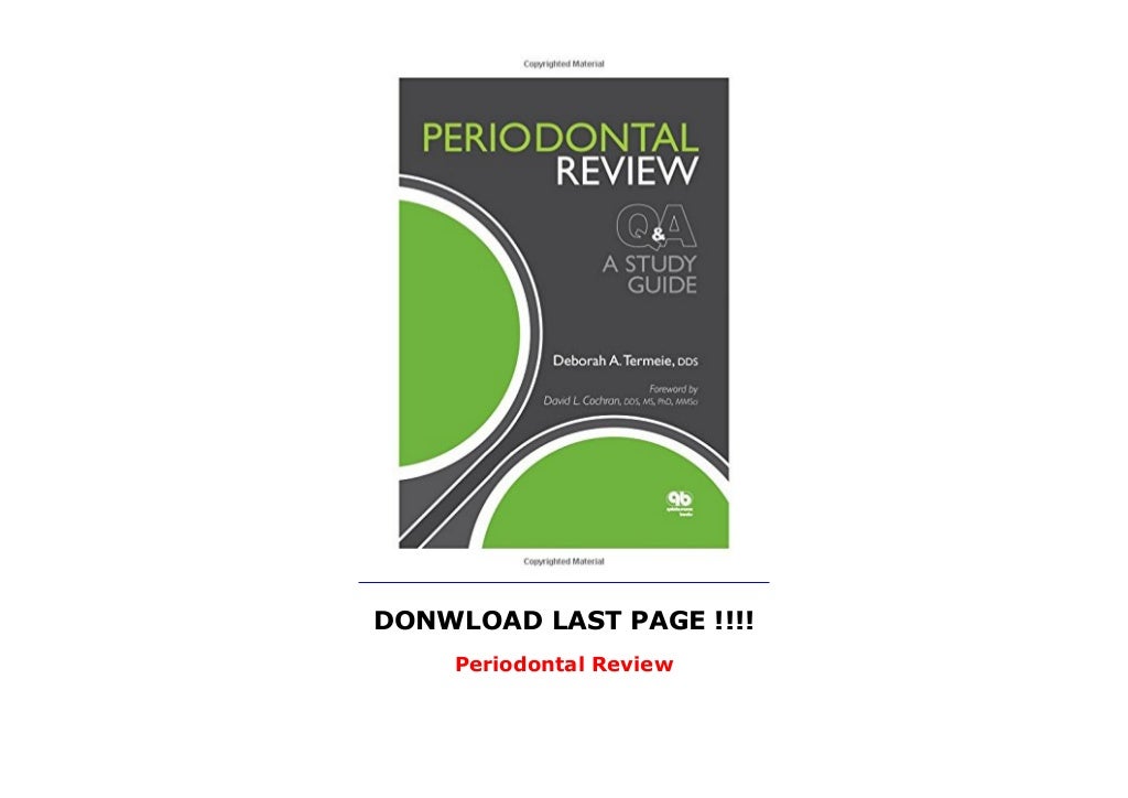 Periodontal Review