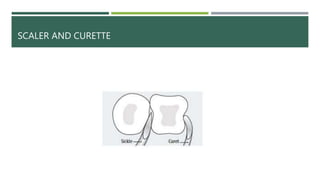 SCALER AND CURETTE
 