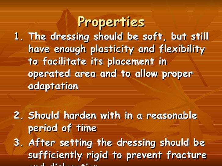 periodontal dressing