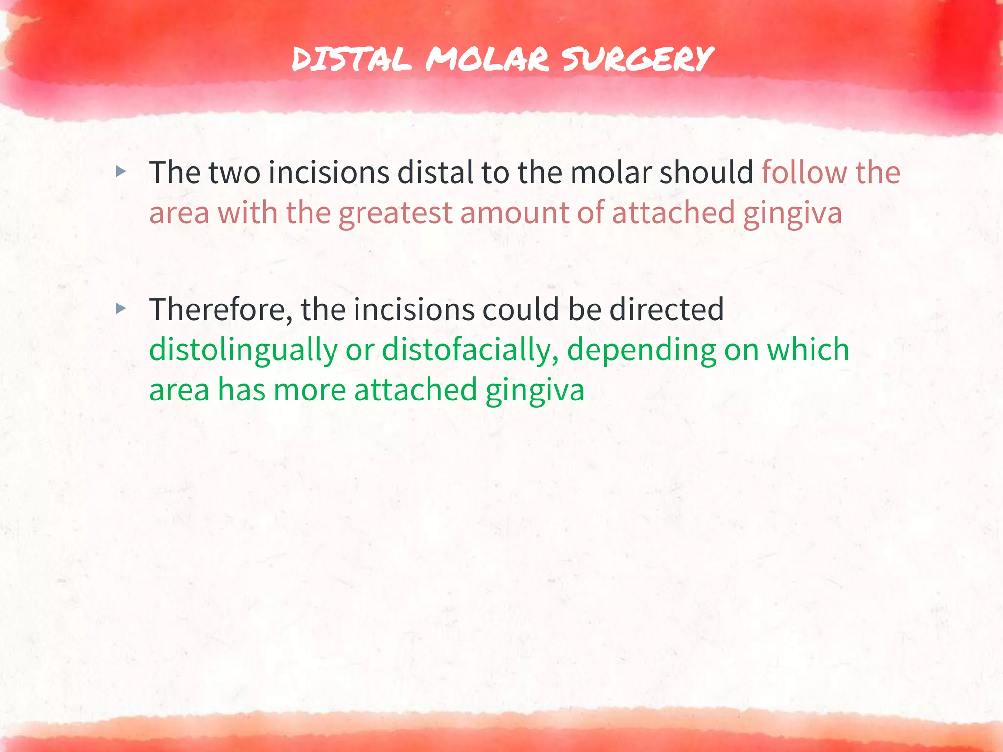 Periodontal flap surgery | PPTX