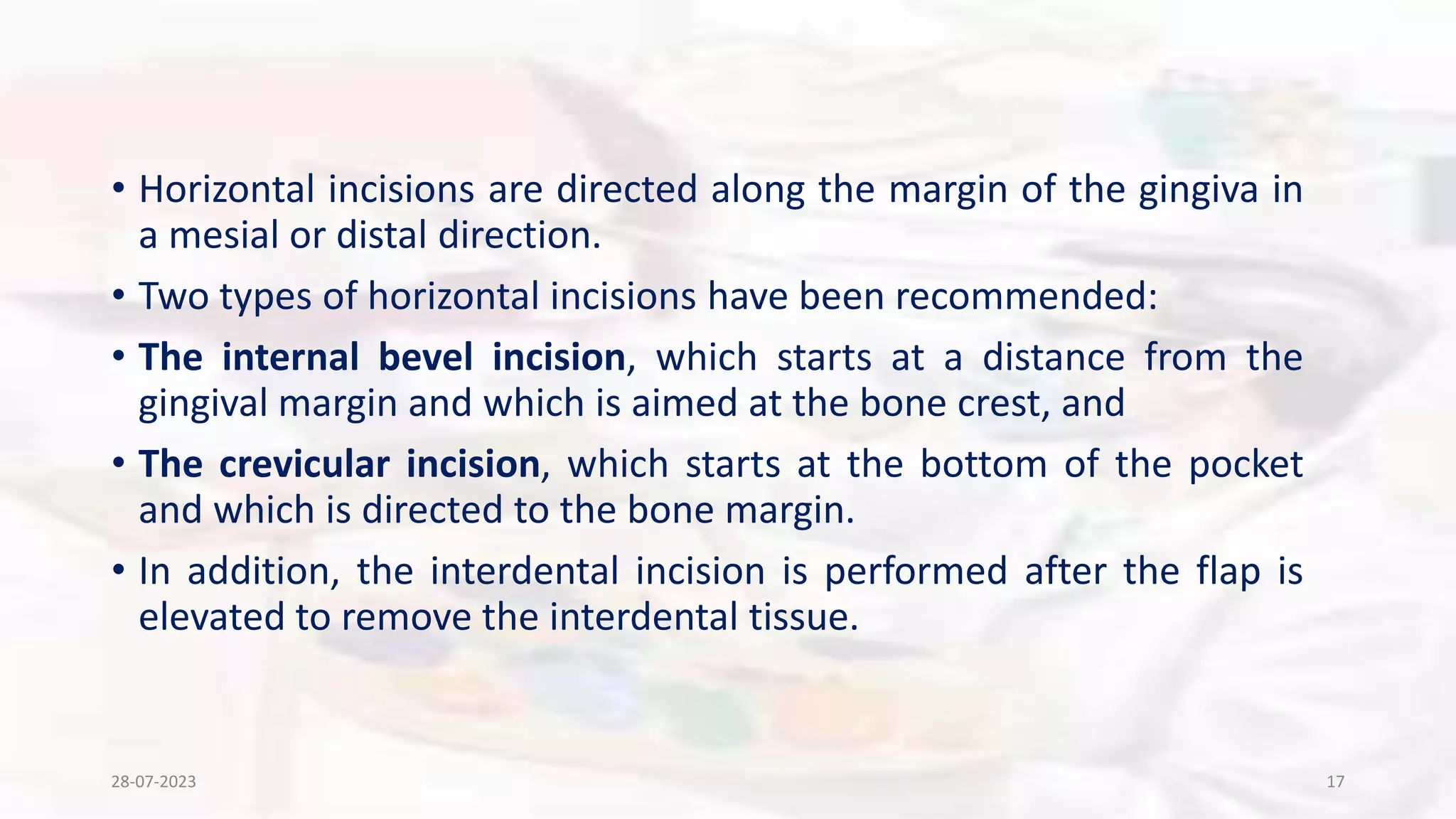 periodontal flap surgery | PPTX