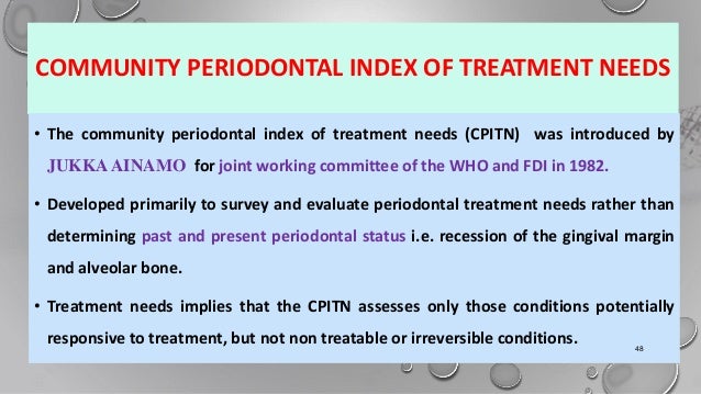Periodontal Indices Final