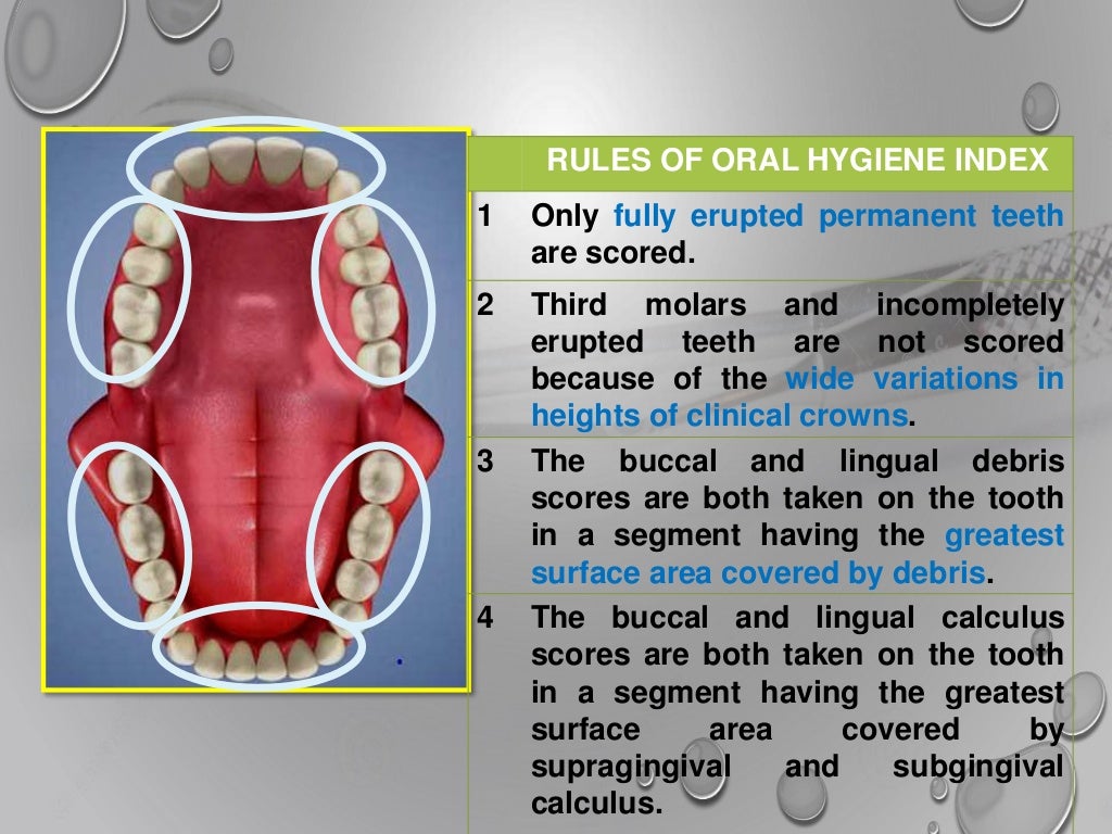 Periodontal indices final
