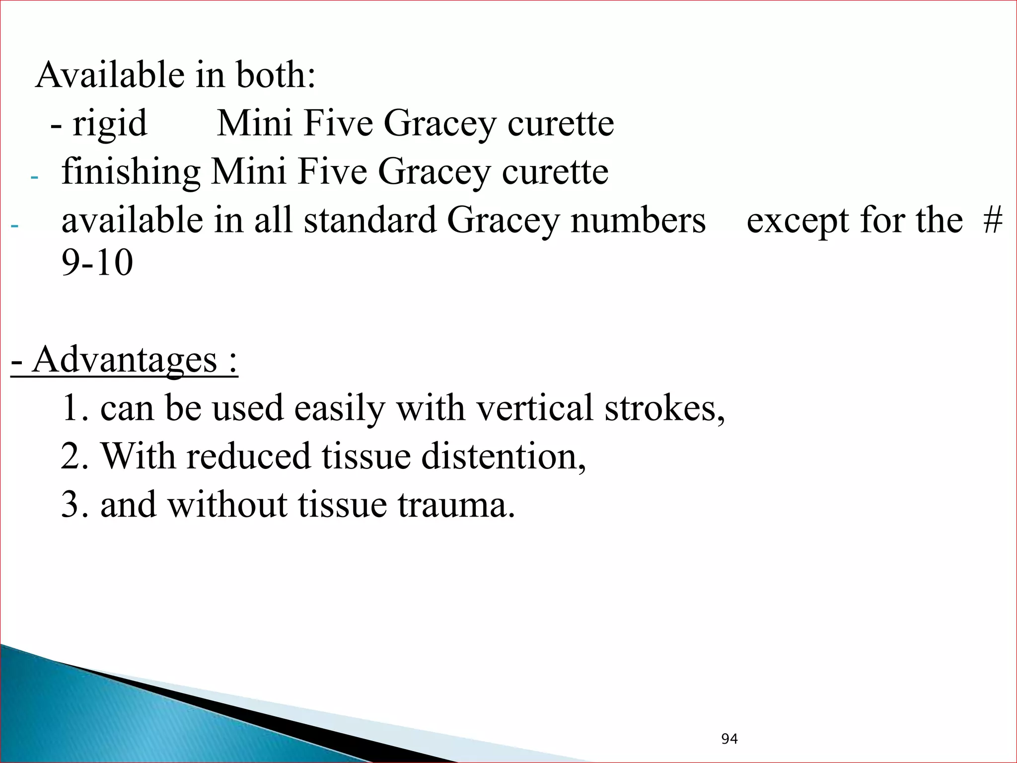 Periodontal instruments | PPTX