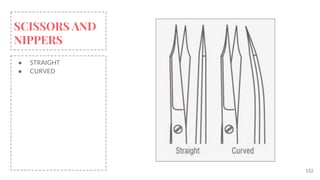 152
SCISSORS AND
NIPPERS
● STRAIGHT
● CURVED
 