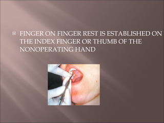 Finger Insteument Periodontal Instruments & Instrumentation | PPT