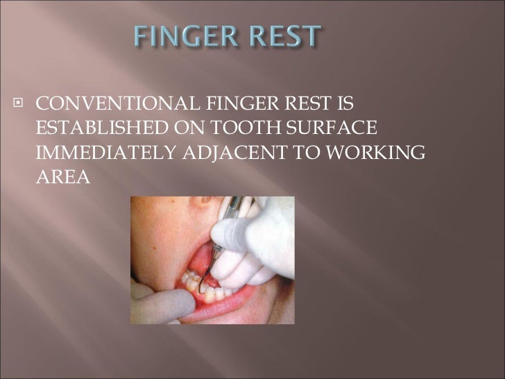 Periodontal Instruments & Instrumentation