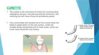 PERIODONTAL INSTRUMENTS periodintal instrumentation.pptx