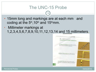 Periodontal probes | PPT