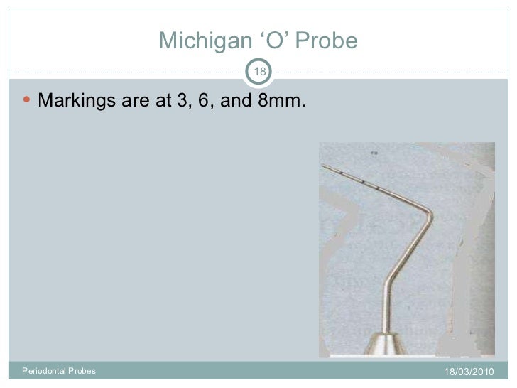 Periodontal probes