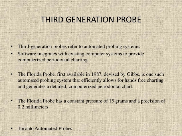 periodontal probing and techniques periodontal charting form