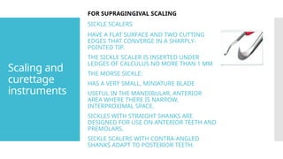 Srp Instruments periodontic instruments in clinical periodontics .pptx