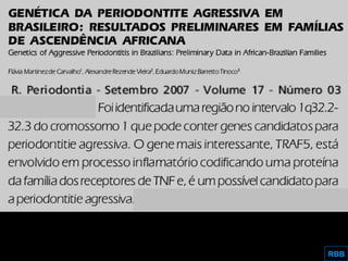 Aggressive Periodontitis