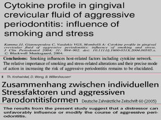 Aggressive Periodontitis