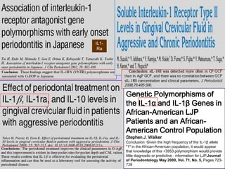 Aggressive Periodontitis