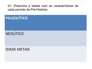 Periodo paleolitico e neolitico | PPT