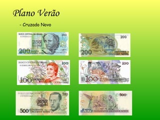 Plano Verão - Cruzado Novo 