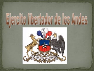 Ejercito libertador de los Andes 
