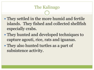 Hunted Shellfish Periods of caribbean_history | PPTX