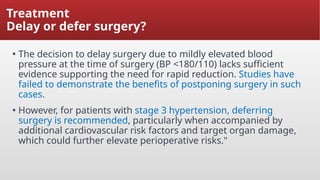 Comprehensive Update on Perioperative Hypertension Management and Risks ...