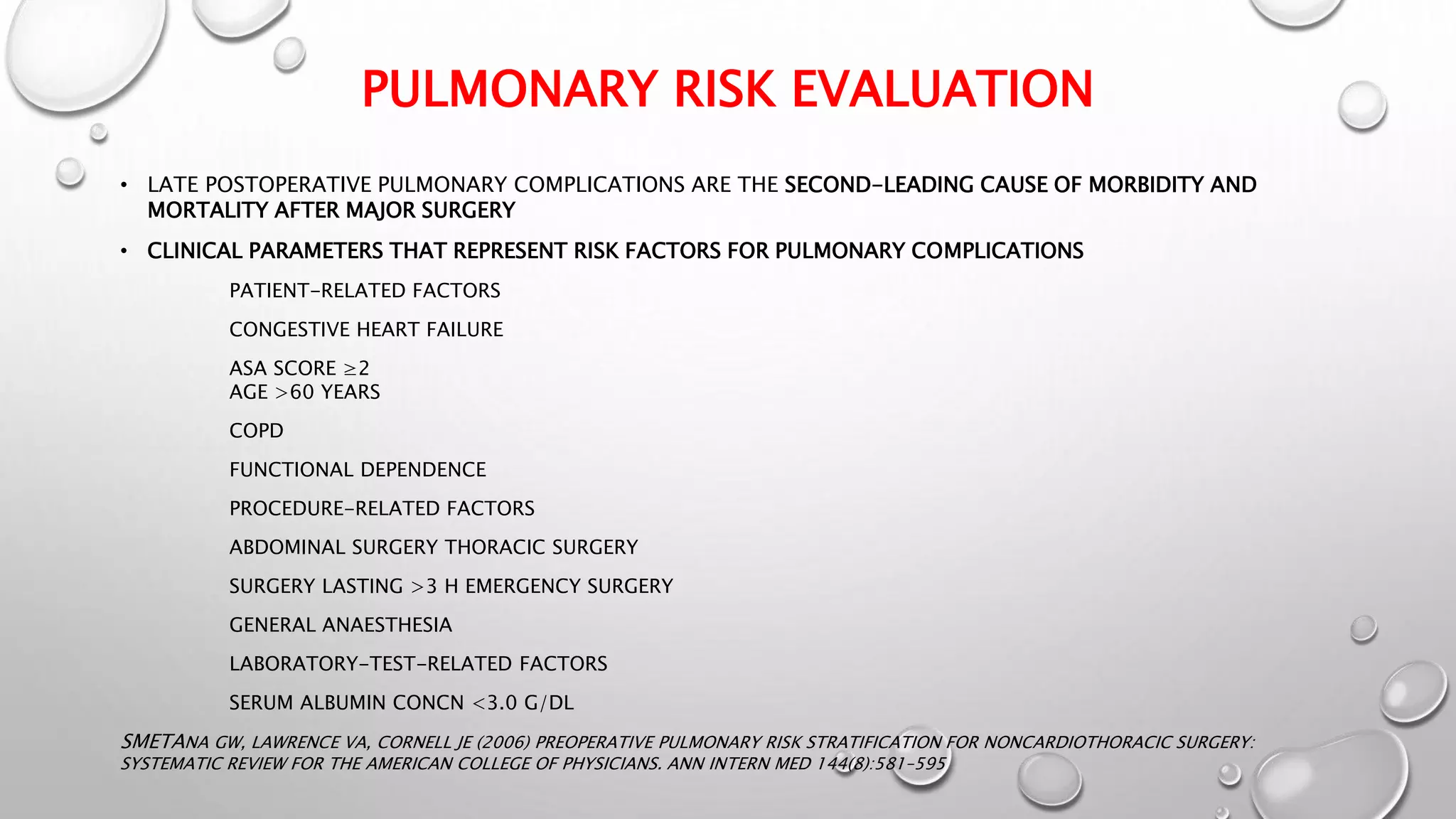 Perioperative Care in surgical patients | PPTX