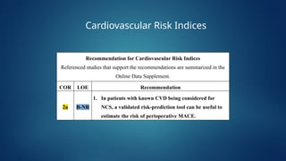 Cor Risk Perioperative cardiovascular Management of non cardiac surgery.pptx