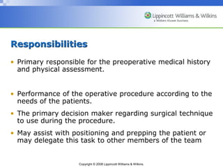 Perioperative Nursing (Complete)