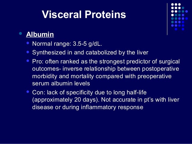 Perioperative Nutrition Support