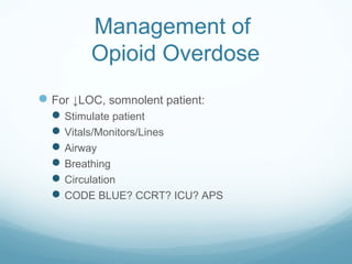 Perioperative pain management | PPT