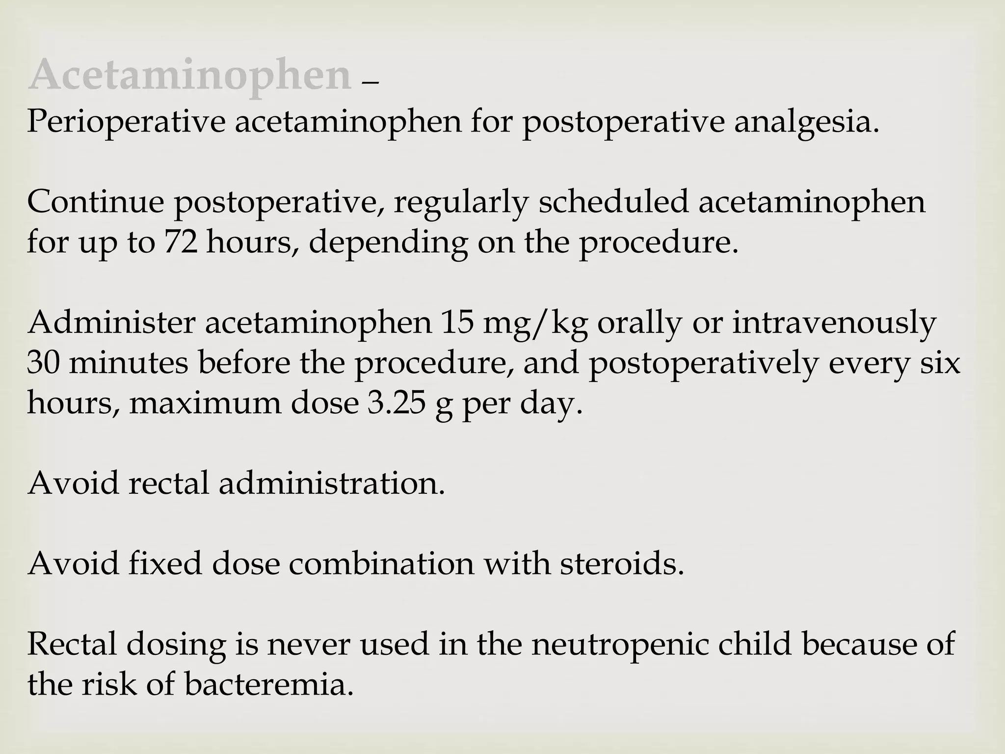 Perioperative pain management | PPTX