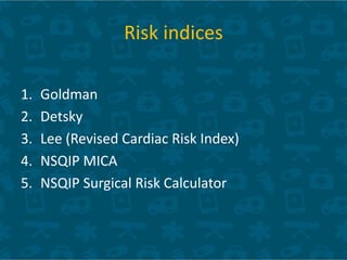 Periopertive assesment and preparation of patient with Cardiovascular.pptx